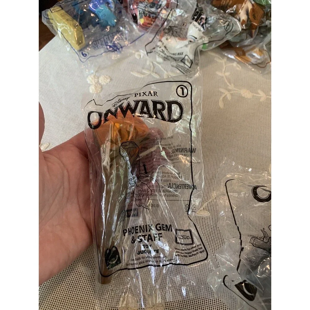 McDonald's Happy Meal Toy #'s 1, 4 ,5 ,6 ,9 Disney Onward Pixar 2020